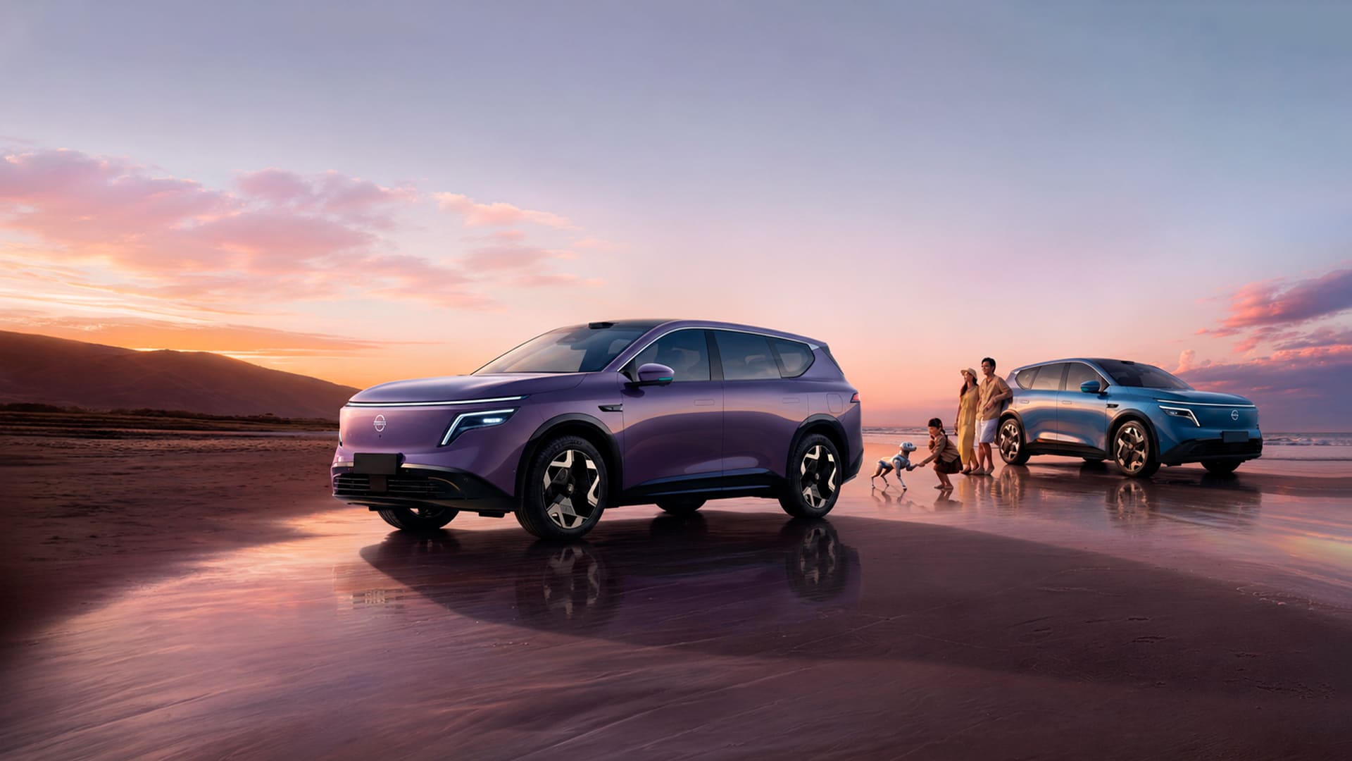 Электромобили Nissan NX8 из Китая